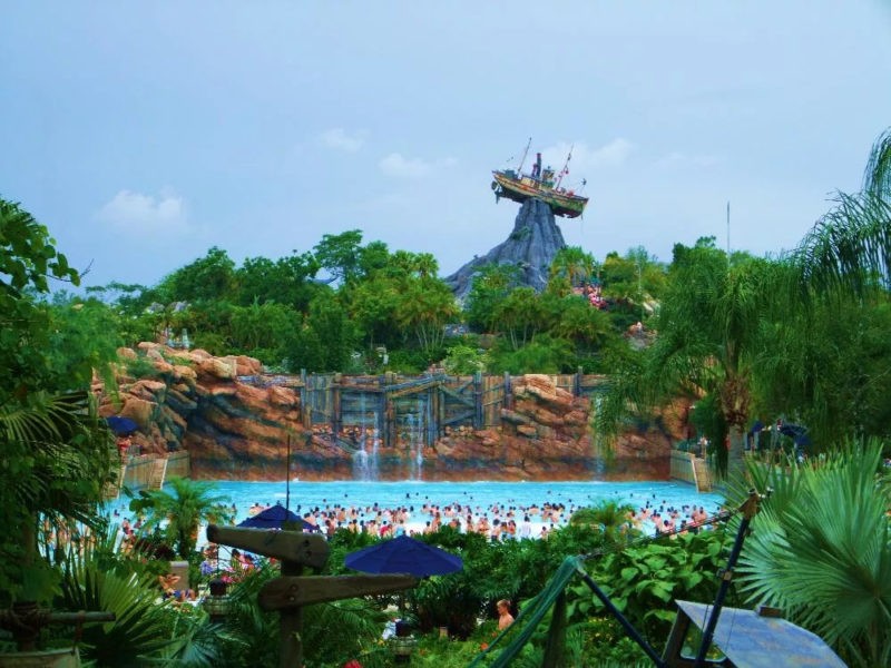 Disney’s Typhoon Lagoon Water Park. 2010